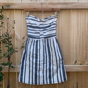 Gap, strapless Cotton sweetheart sun dress, XS